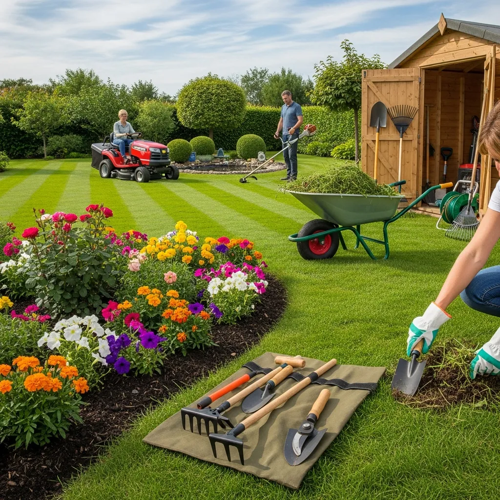 Komplet havepleje og græspleje